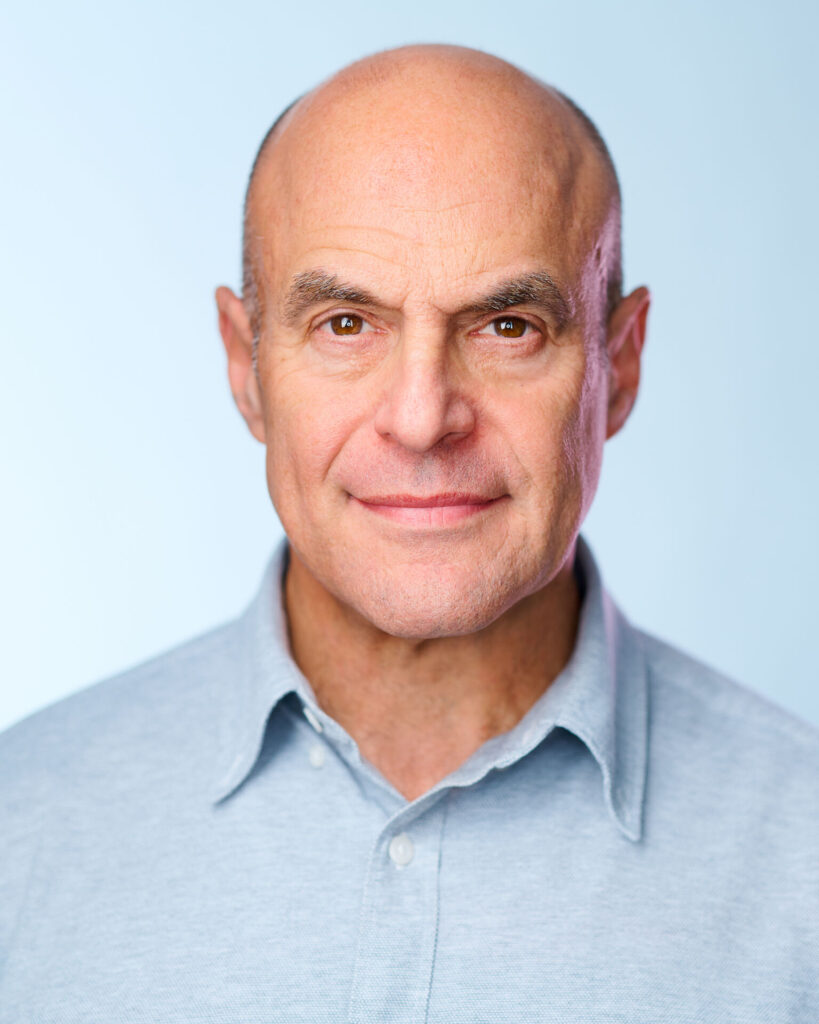 Headshot of Peter Sagal, NPR radio host and emcee of the 2025 Feed Your Mind Gala