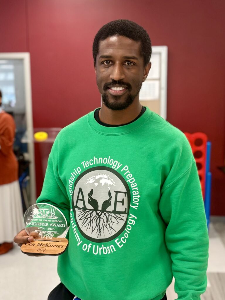 Headshot of Coy M., Food Education Fellow.
