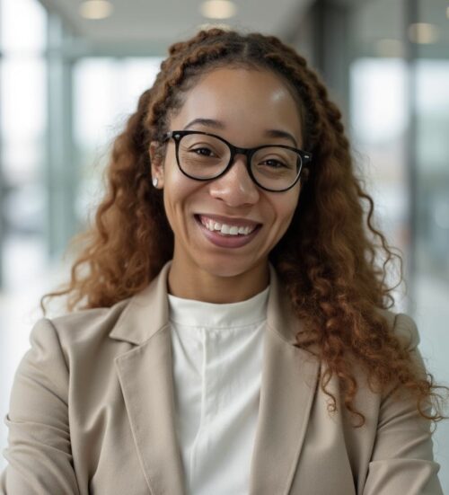 Headshot of Chef Tiffany, Food Education Fellow.