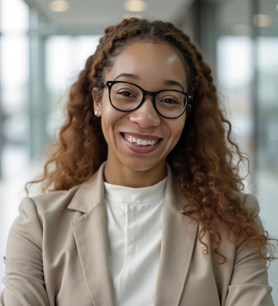 Headshot of Chef Tiffany, Food Education Fellow.